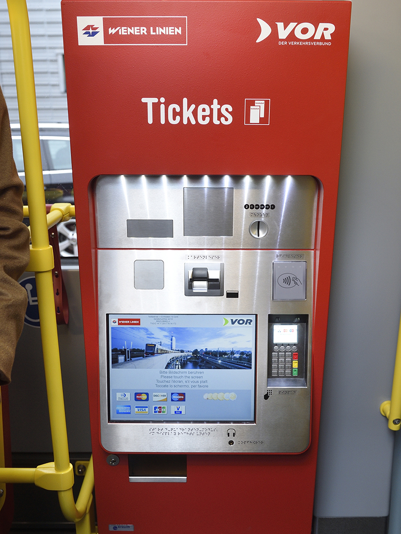 Ticketautomat Wiener Linien
