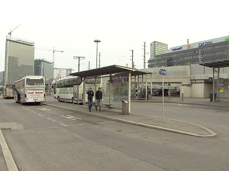 Busparkplatz Waldmanngründe am Hauptbahnhof
