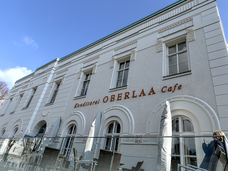 Eröffnung des Cafes Oberlaa am Wiener Zentralfriedhof