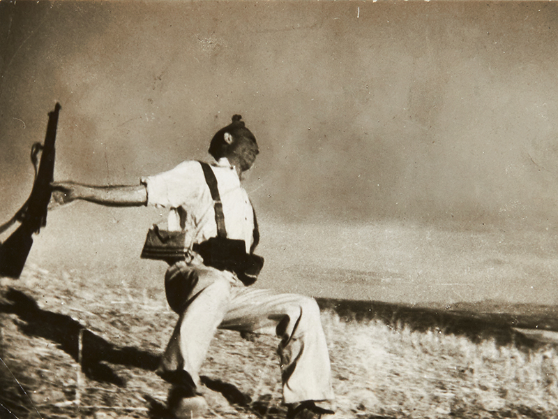 ROBERT CAPA (1913–1954) ‘The Falling Soldier’, Córdoba front, September 5th, 1936