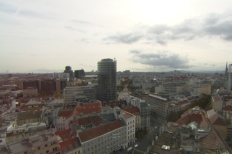Wien Stadt von oben