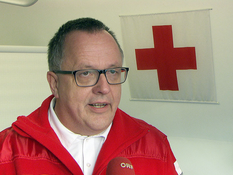 Stellvertretender Landesgeschäftsleiter des Wiener Roten Kreuz Robert Horacek: