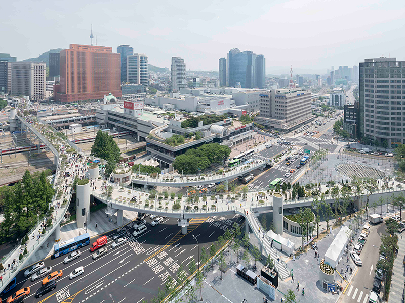 SPACE AND EXPERIENCE
Architektur für ein besseres Leben
Seoul Skygarden, Seoul, 2015